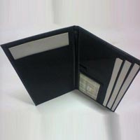 leather cheque book cover