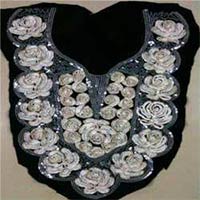 Embroidery Neck Design Lace