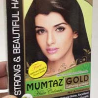 Mumtaz Gold Black Henna Hair Color