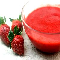 frozen strawberry pulp