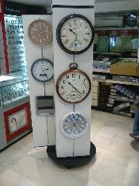 Revolving Clock Display Stands