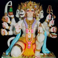 Marble Hanuman Statues