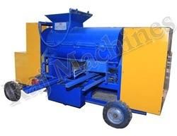 single drum clay brick machine