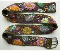 Embroidered Belt