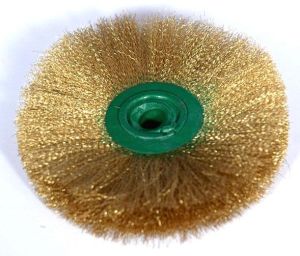 Brass Wire Wheel Brush