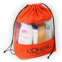 Jute Cosmetic Bags