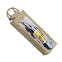 Jute Wine Bottle Bags