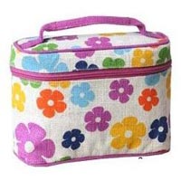 Jute Cosmetic Bags