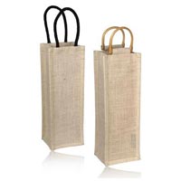 Jute Wine Bottle Bags