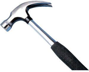 Claw Hammer Steel Handle with rubber Grip