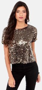 Sequin tops