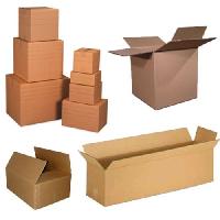industrial plain corrugated boxes