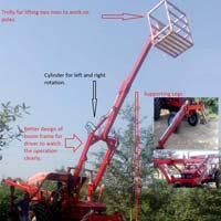 Pole Installation mini loader