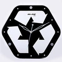 Hexagonal Wall Clock