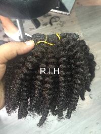 Virgin Remy Human Hair curly hair