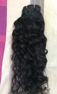 Curly Machine Weft Hair