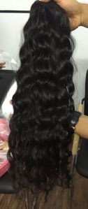 wave machine weft hair