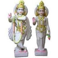 Marble Radha Krishna Statues