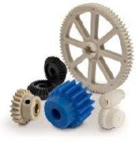 Molded plastic gears