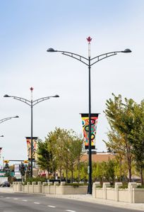 decorative light poles