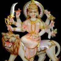 Marble Durga Statue