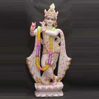 Marble Krishna Statue