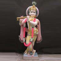 Marble Krishna Statue