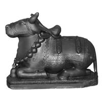 Marble Nandi Statue
