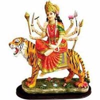 Marble Durga Statue 07