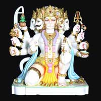 Marble Hanuman Statue 10
