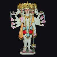 Marble Hanuman Statue 16