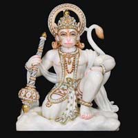 Marble Hanuman Statue 06