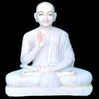 Marble Jain Statue 04