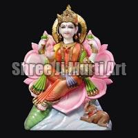 Marble Laxmi Statue 08