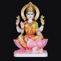 Marble Laxmi Statue 12