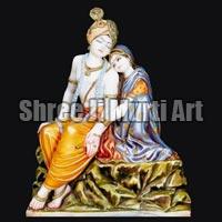 Marble Radha Krishna Statue 08