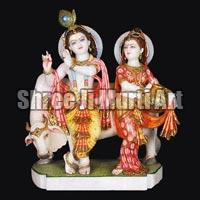 Marble Radha Krishna Statue 10