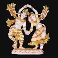 Marble Radha Krishna Statue 15