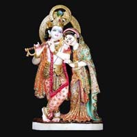 Marble Radha Krishna Statue 19