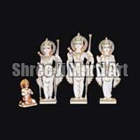 Marble Ram Darbar Statue 02