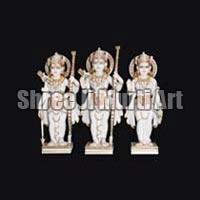 Marble Ram Darbar Statue 03