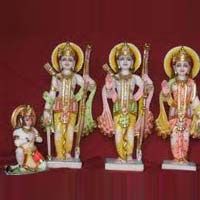 Marble Ram Darbar Statue 07