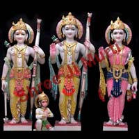 Marble Ram Darbar Statue 08