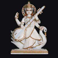 Marble Saraswati Statue 13