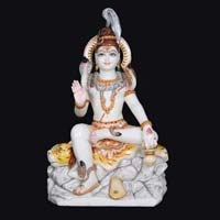 Marble Shiva Statue 04