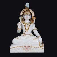 Marble Shiva Statue 09