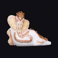 White Marble Ganesh Statue 10