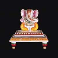 White Marble Ganesh Statue 11