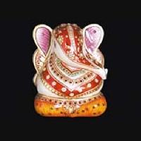 White Marble Ganesh Statue 14