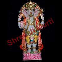 White Marble Ganesh Statue 15
